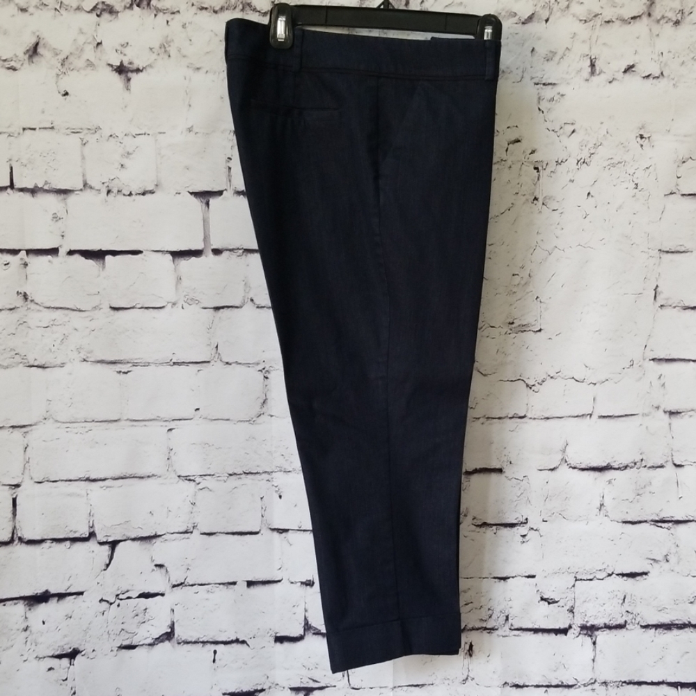 NY & Co. Denim Studio Design Career Capri Pants